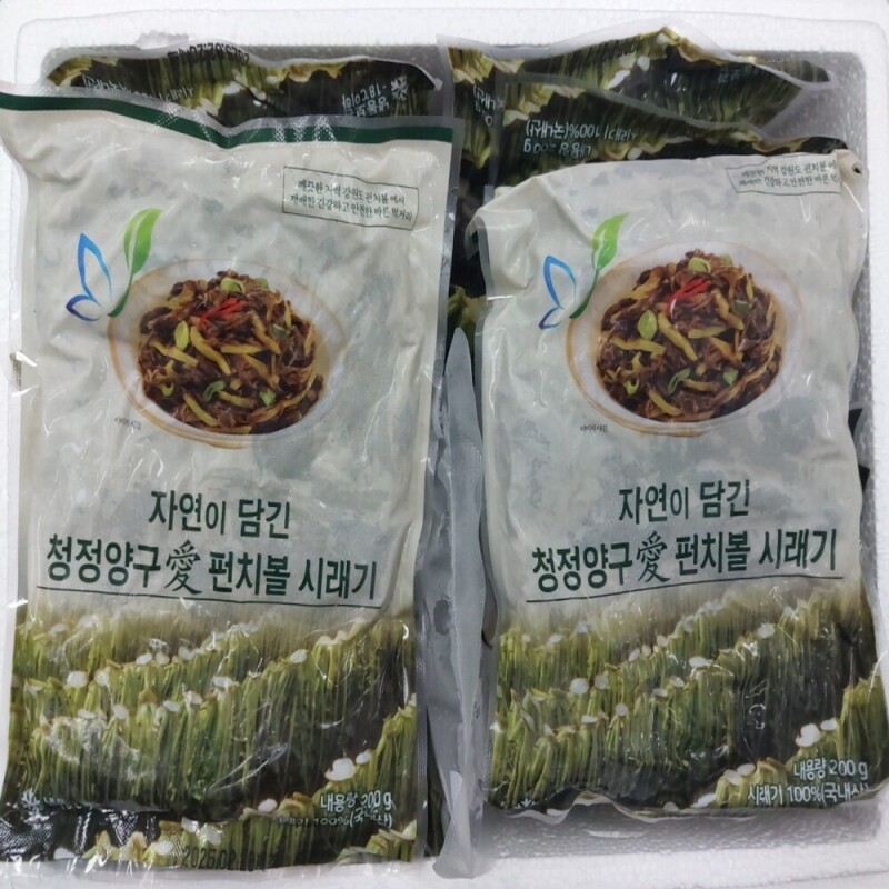강원더몰,청정양구애 펀치볼 시래기 (냉동, 200gX17봉),홈쇼핑 판매상품