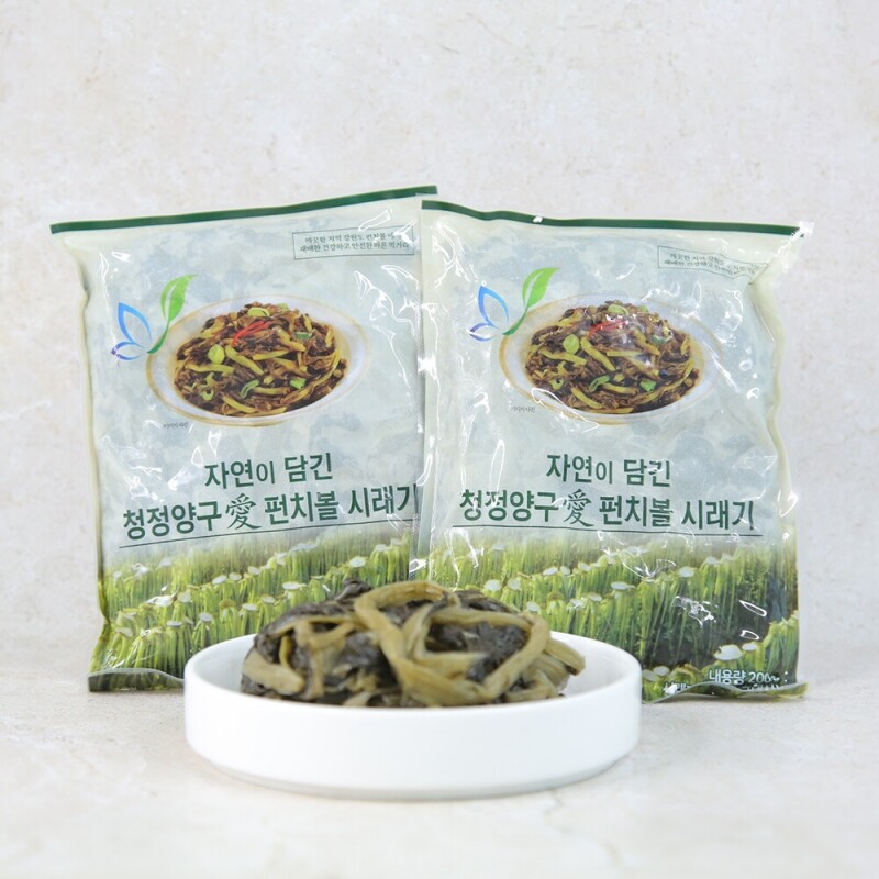 양구몰,청정양구애 펀치볼 시래기 (냉동, 200gX17봉),홈쇼핑 판매상품